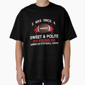 American Football Mom T-Shirt - Minimalist Print for Adults - T-Shirt, Sweatshirt, Hoodie