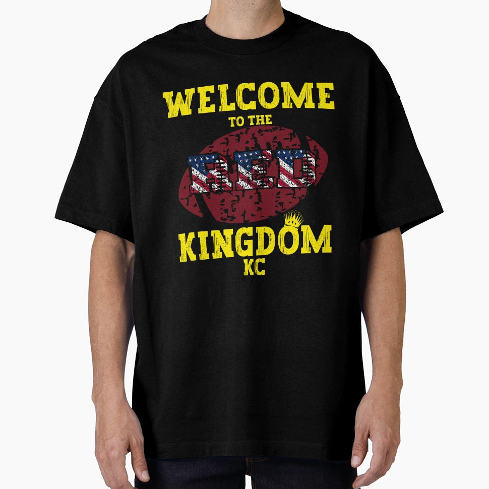 Welcome To Red Kingdom Kansas City T-Shirt - Minimalist Print Men Women - T-Shirt, Sweatshirt, Hoodie