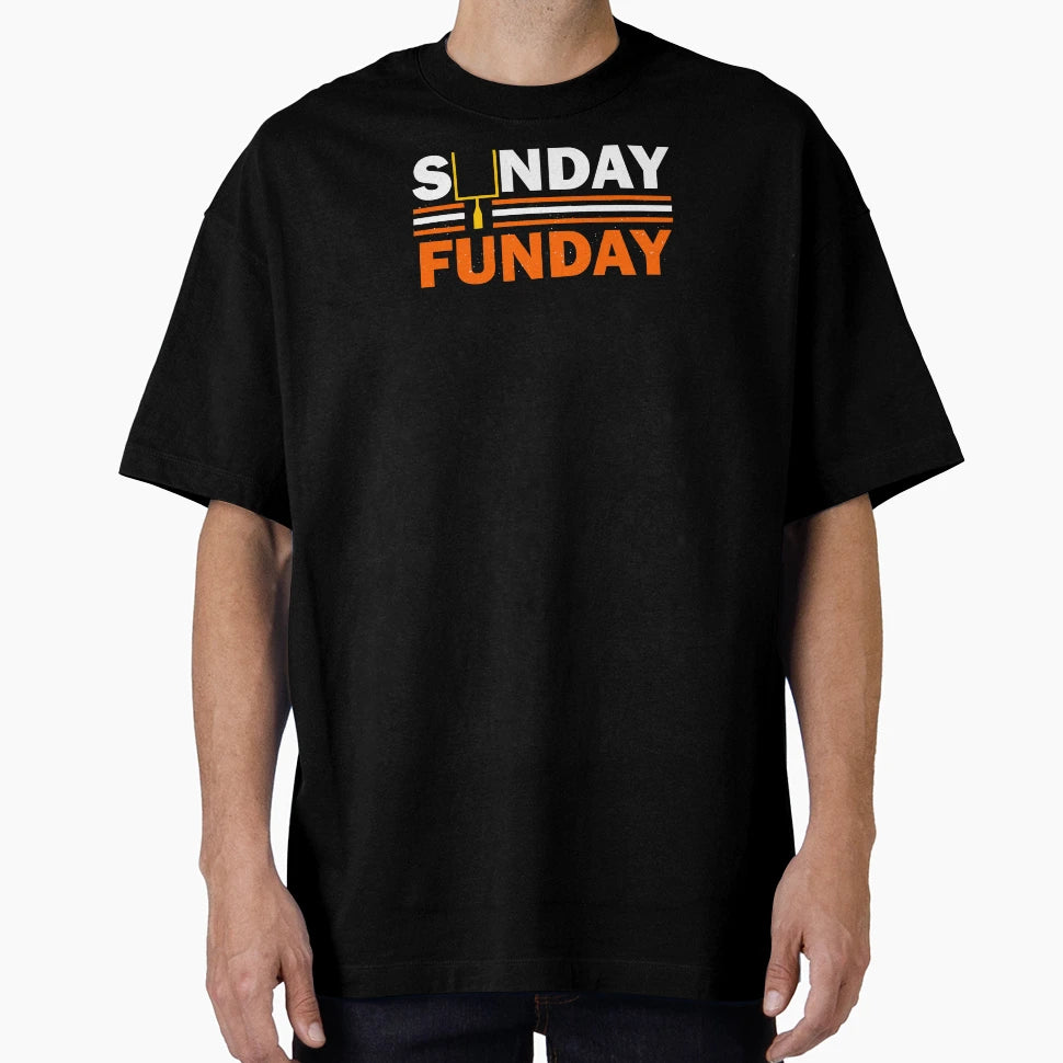 Sunday Funday Cleveland T-Shirt - Custom Art Print Men Women - T-Shirt, Sweatshirt, Hoodie