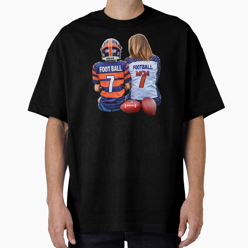 Football Mom T-Shirt - Casual Everyday Wear for Adults - T-Shirt, Sweatshirt, Hoodie