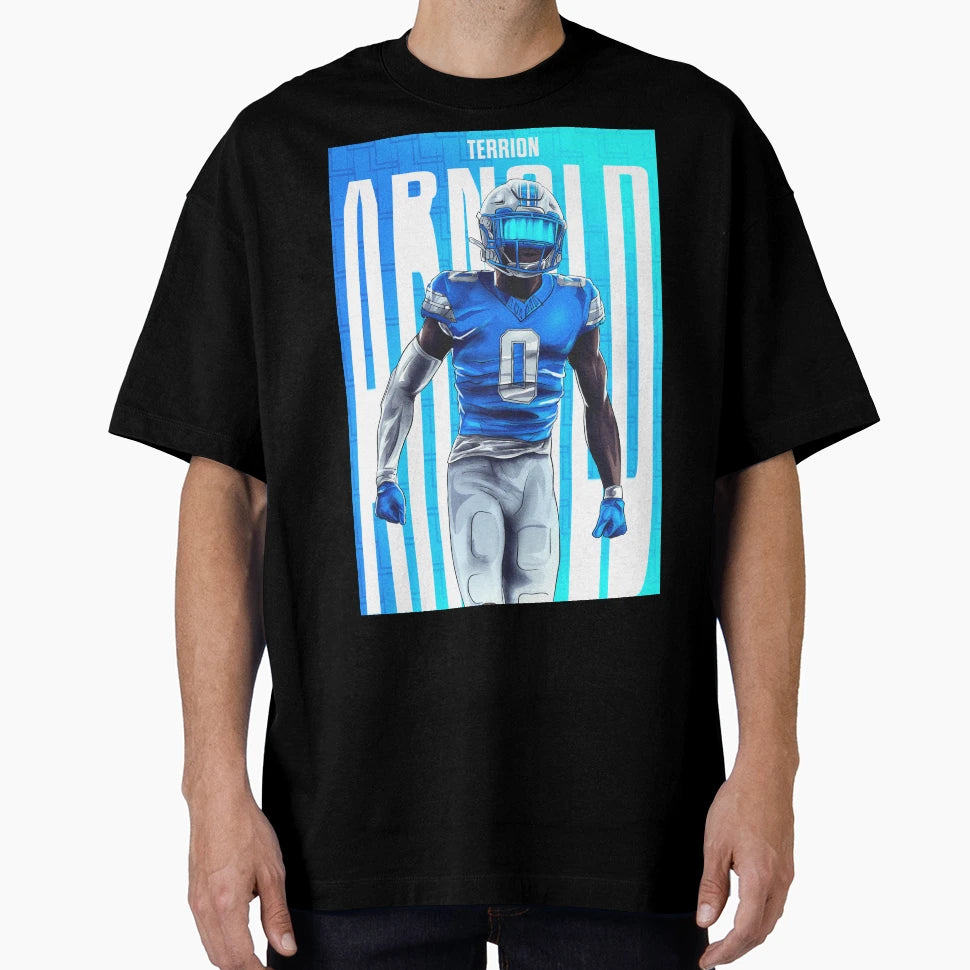 Lions Cornerback Terrion Arnold T-Shirt - Aesthetic Graphic Unisex - T-Shirt, Sweatshirt, Hoodie