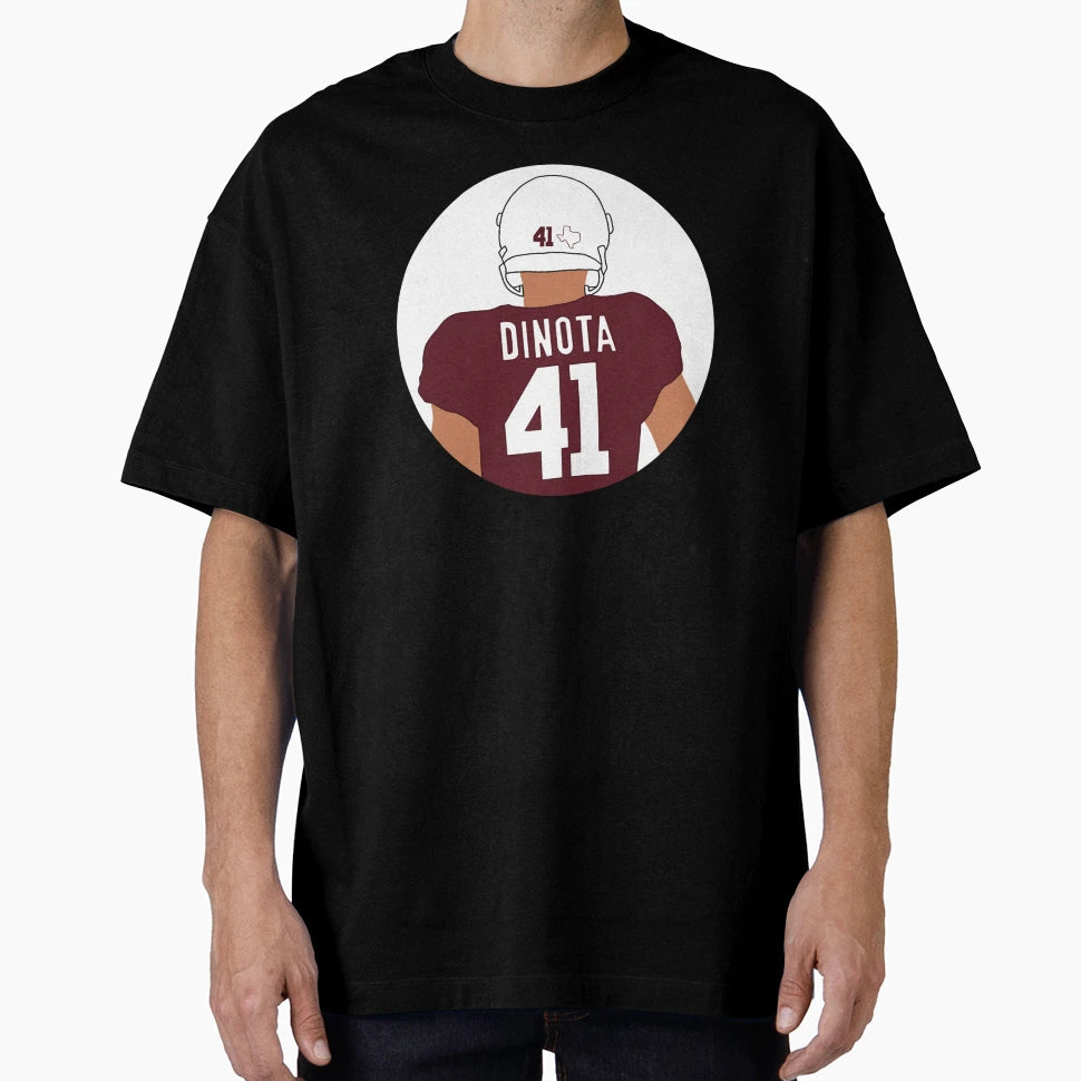 Dinota Football Player T-Shirt - Casual Everyday Wear Unisex - T-Shirt, Sweatshirt, Hoodie