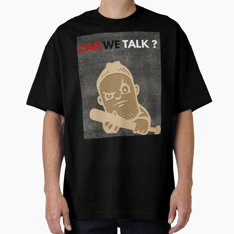 Can We Talk? Sarcastic Angry Boss Illustration by - Adult & Kids T-Shirts, Sweatshirts & Hoodies apparel design preview 1