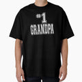 1 Grandpa Fathers Day Birthday Gift T-Shirt - Graphic Print Unisex - T-Shirt, Sweatshirt, Hoodie