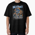 Detroit Lions T-Shirt - Minimalist Print for Adults - T-Shirt, Sweatshirt, Hoodie