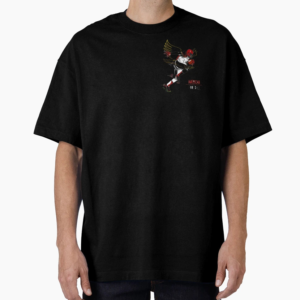 American Football Dad Football American T-Shirt - Aesthetic Graphic Unisex - T-Shirt, Sweatshirt, Hoodie