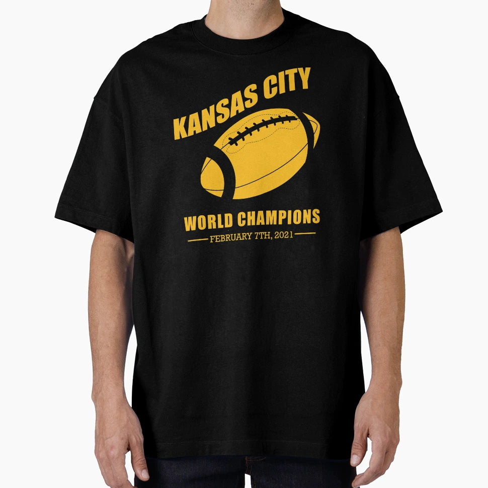 Kansas City World Champions February 7Th T-Shirt - Novelty Apparel Unisex - T-Shirt, Sweatshirt, Hoodie