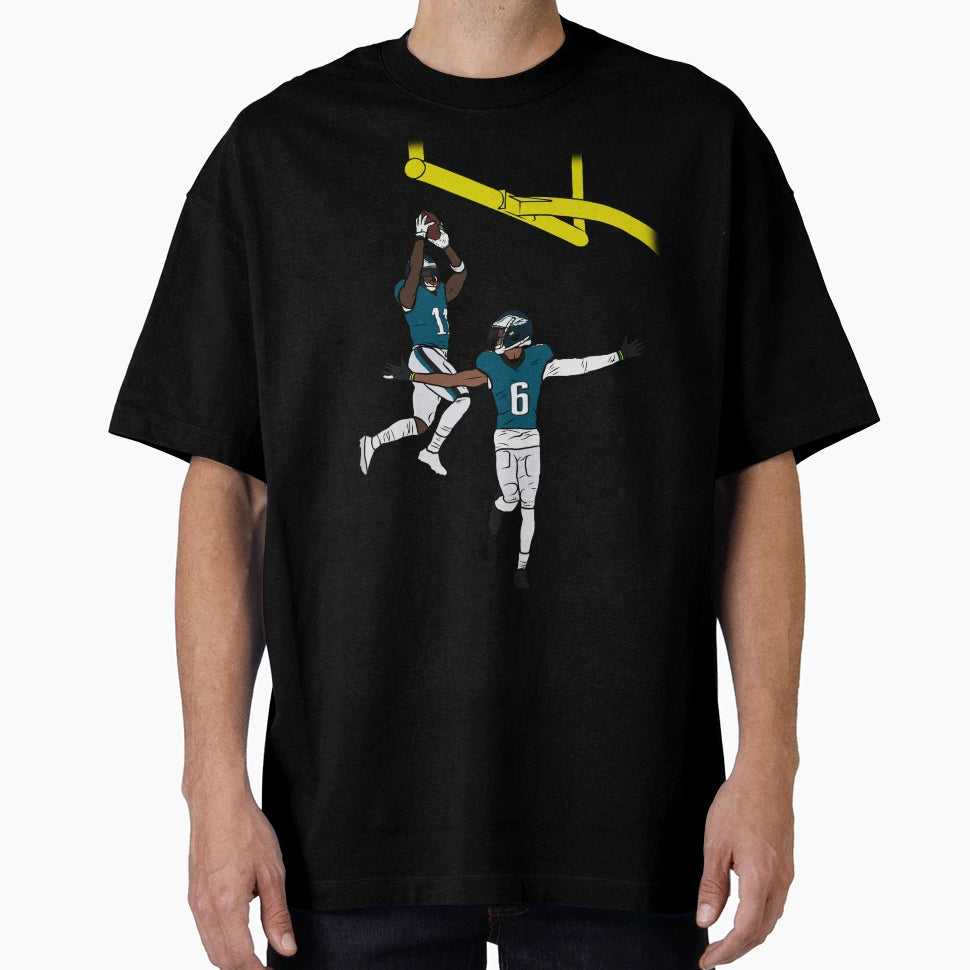 Aj Brown And Devonta Smith Dunk T-Shirt - Graphic Print Men Women - T-Shirt, Sweatshirt, Hoodie