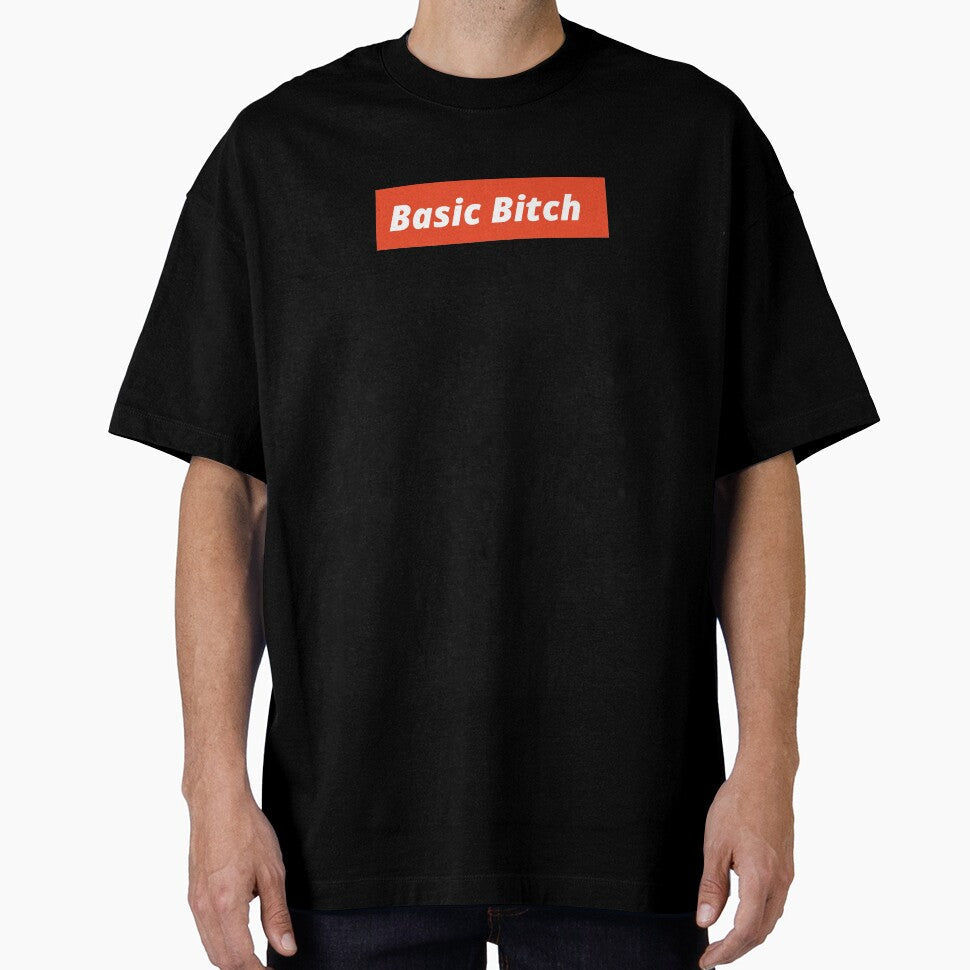 Basic Bitch by cheek-baby - Adult & Kids T-Shirts, Sweatshirts & Hoodies apparel design preview 1