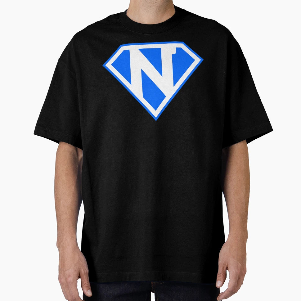 Letter N Vol 6 Z Super Letter T-Shirt - Casual Everyday Wear Unisex - T-Shirt, Sweatshirt, Hoodie