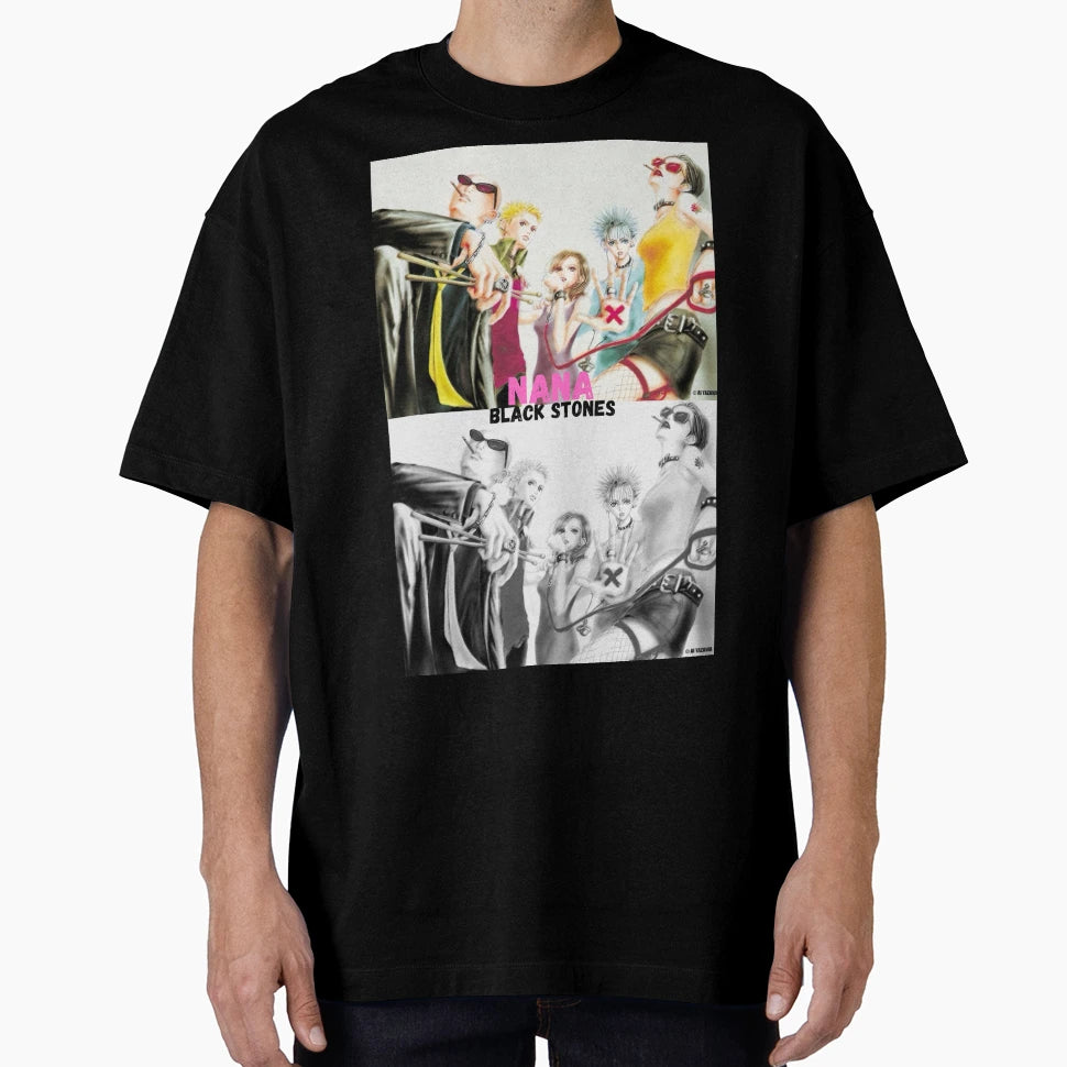 Black Stones Nana T-Shirt - Streetwear Style for Adults - T-Shirt, Sweatshirt, Hoodie