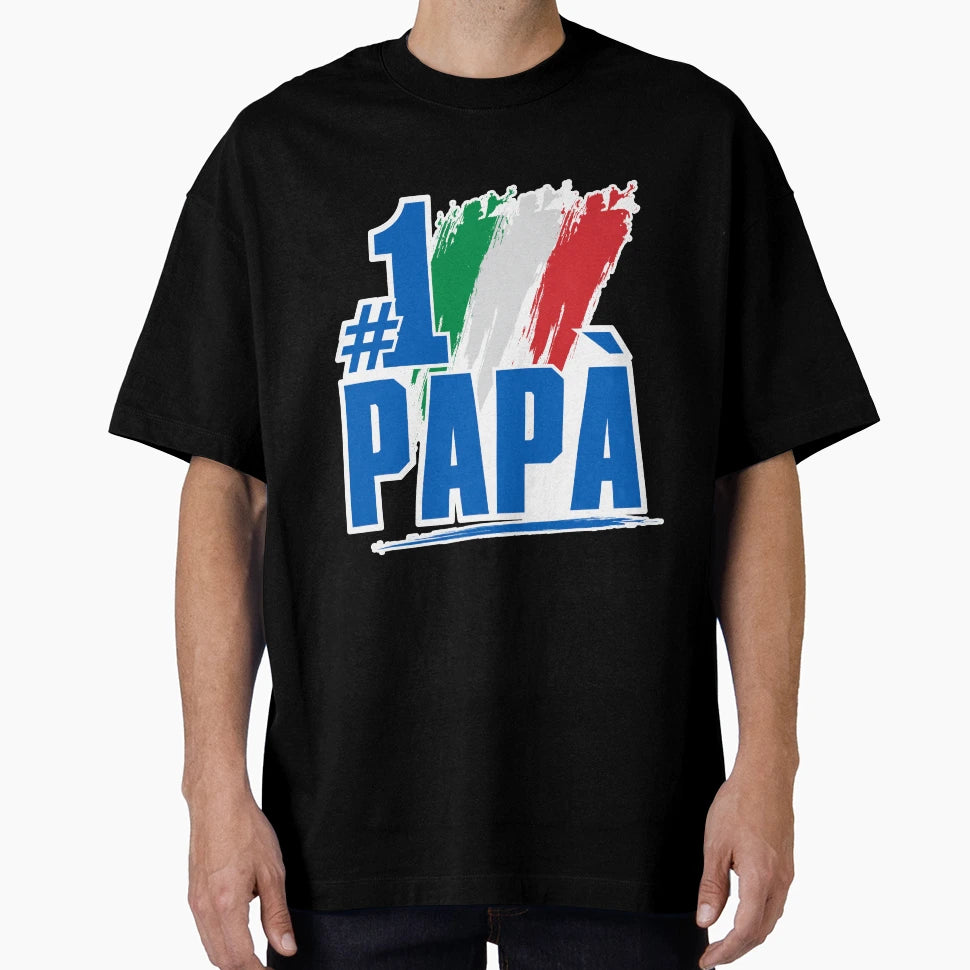 1 Papa T-Shirt - Custom Art Print Unisex - T-Shirt, Sweatshirt, Hoodie