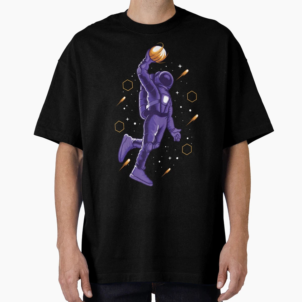 Astro Salmdunk Space T-Shirt - Custom Art Print Unisex - T-Shirt, Sweatshirt, Hoodie