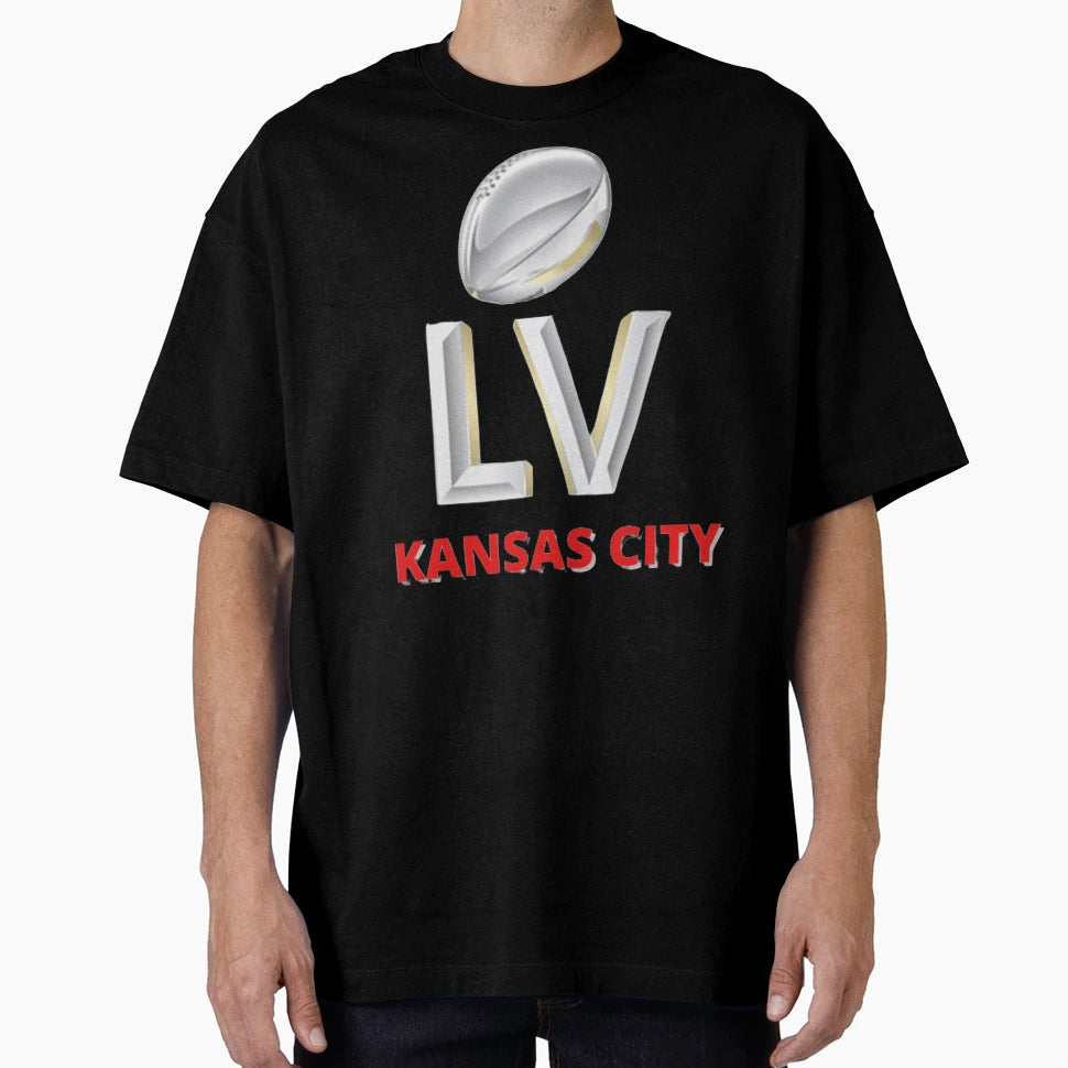 Super Bowl Lv Kansas City T-Shirt - Casual Everyday Wear for Adults - T-Shirt, Sweatshirt, Hoodie
