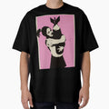 Banksy Bomb Hugger Art by SharpWallArts - Adult & Kids T-Shirts, Sweatshirts & Hoodies apparel design preview 1