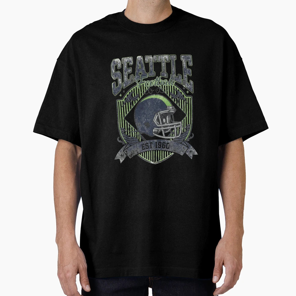 Seattle Seahawks T-Shirt - Minimalist Print Men Women - T-Shirt, Sweatshirt, Hoodie