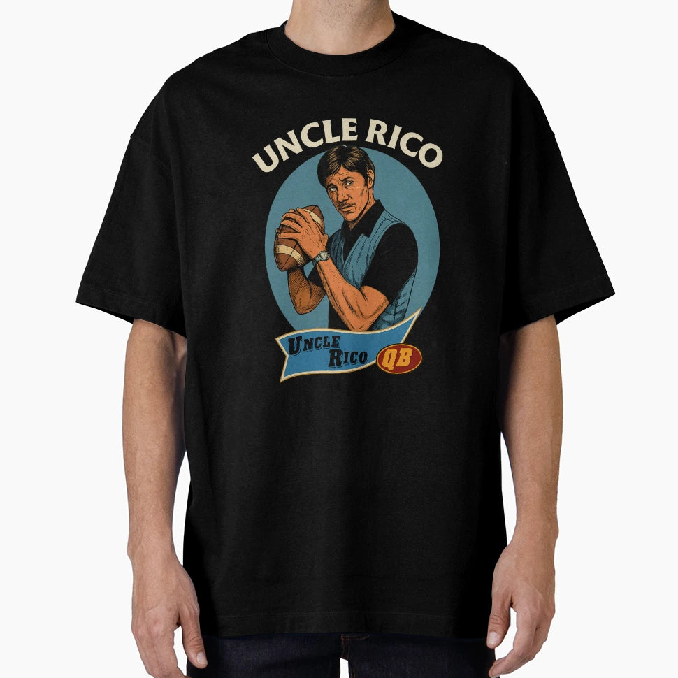 Uncle Rico Football Card T-Shirt - Graphic Print for Adults - T-Shirt, Sweatshirt, Hoodie
