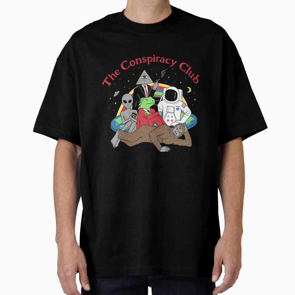 The Conspiracy Club by Katie makes Art - Adult & Kids T-Shirts, Sweatshirts & Hoodies apparel design preview 1