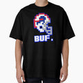 Buffalo Tecmo Bowl Helmet Circle Wagons And T-Shirt - Trendy Graphic Unisex - T-Shirt, Sweatshirt, Hoodie