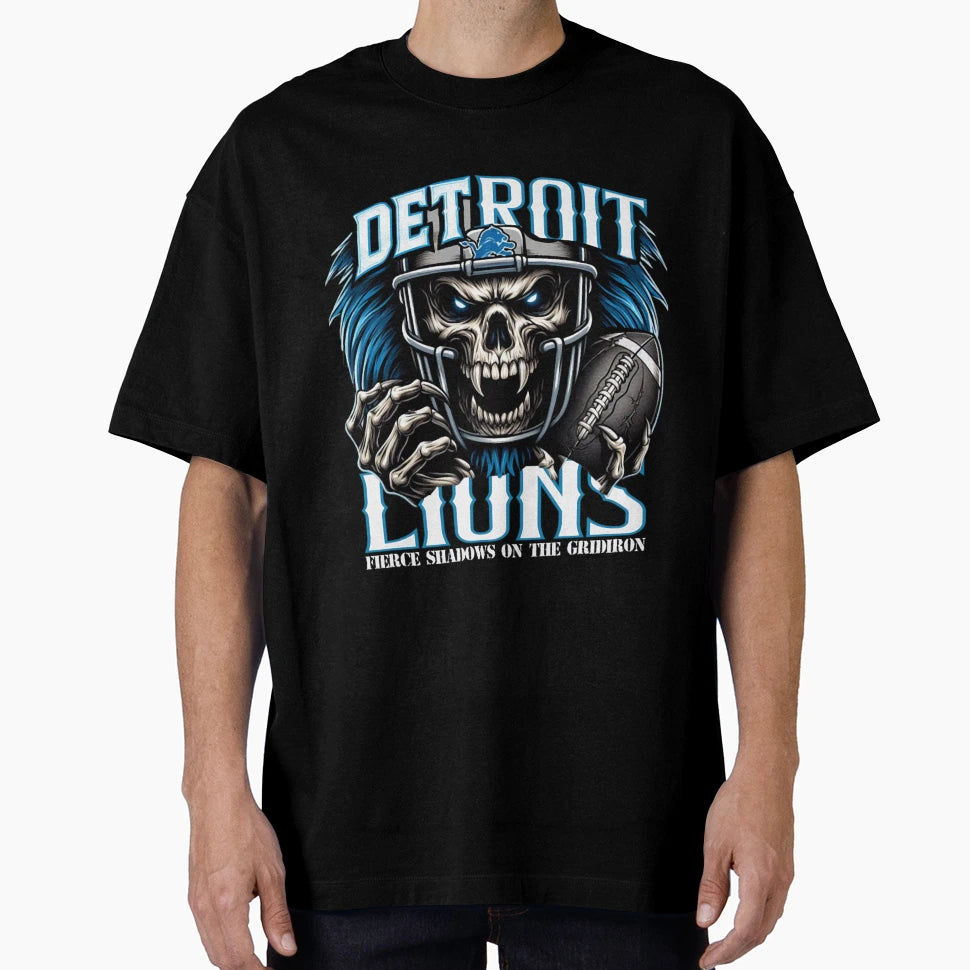 Art Detroit Lions T-Shirt - Novelty Apparel Men Women - T-Shirt, Sweatshirt, Hoodie