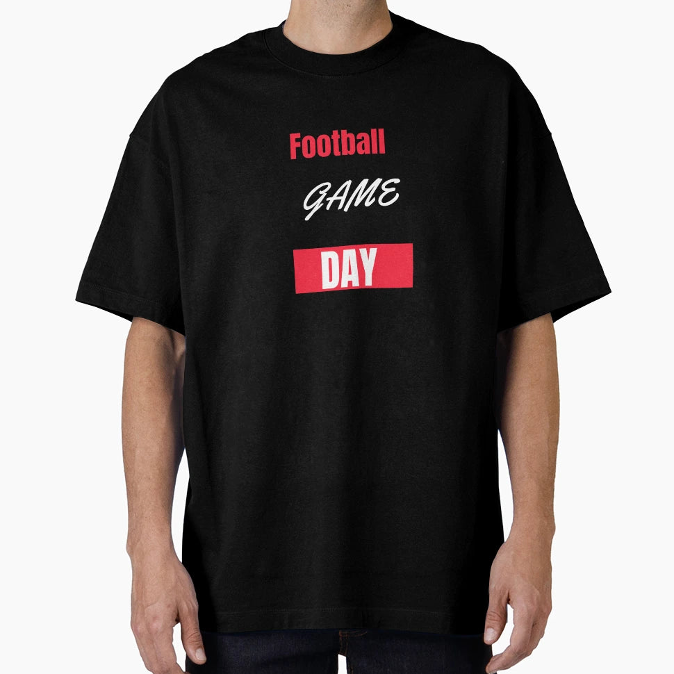 Football Game Day T-Shirt - Graphic Print for Adults - T-Shirt, Sweatshirt, Hoodie