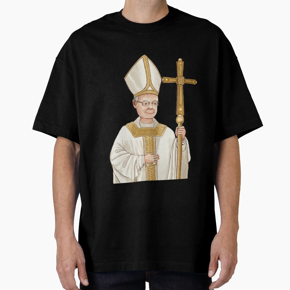 Pope Leo Xiv T-Shirt - Custom Art Print for Adults - T-Shirt, Sweatshirt, Hoodie