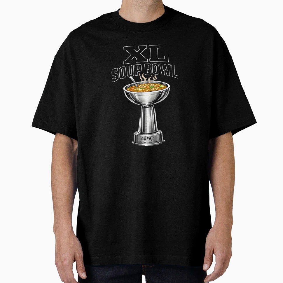 Xl Soup Bowl T-Shirt - Casual Everyday Wear Men Women - T-Shirt, Sweatshirt, Hoodie