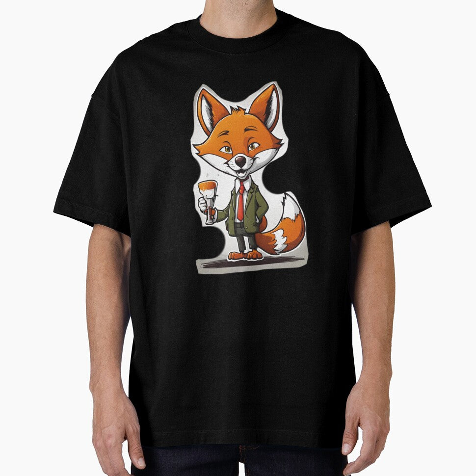 The Elegant Fox. by Fredceri01 - Adult & Kids T-Shirts, Sweatshirts & Hoodies apparel design preview 1