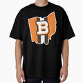 B Browns Along Ohio Map T-Shirt - Fun Novelty Design Unisex - T-Shirt, Sweatshirt, Hoodie