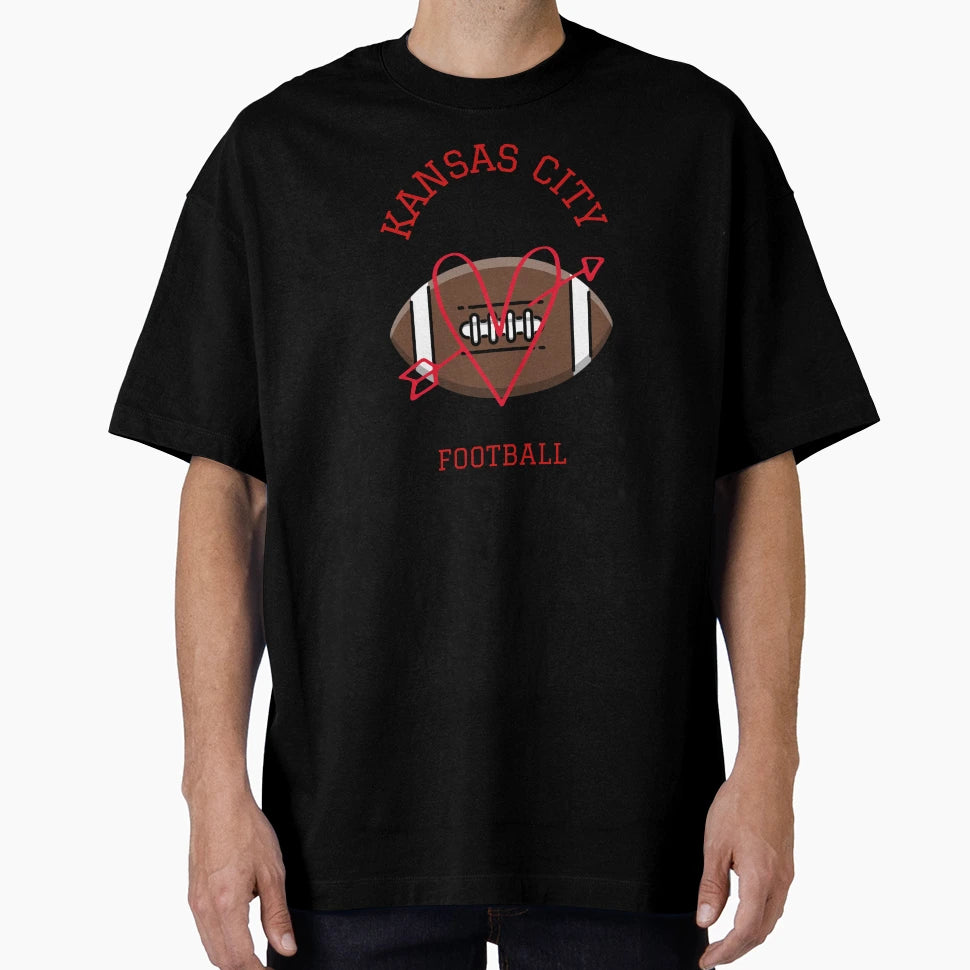 Kansas City Football T-Shirt - Novelty Apparel Unisex - T-Shirt, Sweatshirt, Hoodie