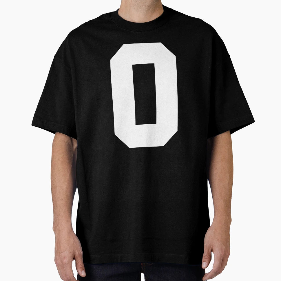Number 0 Sports T-Shirt - Custom Art Print for Adults - T-Shirt, Sweatshirt, Hoodie