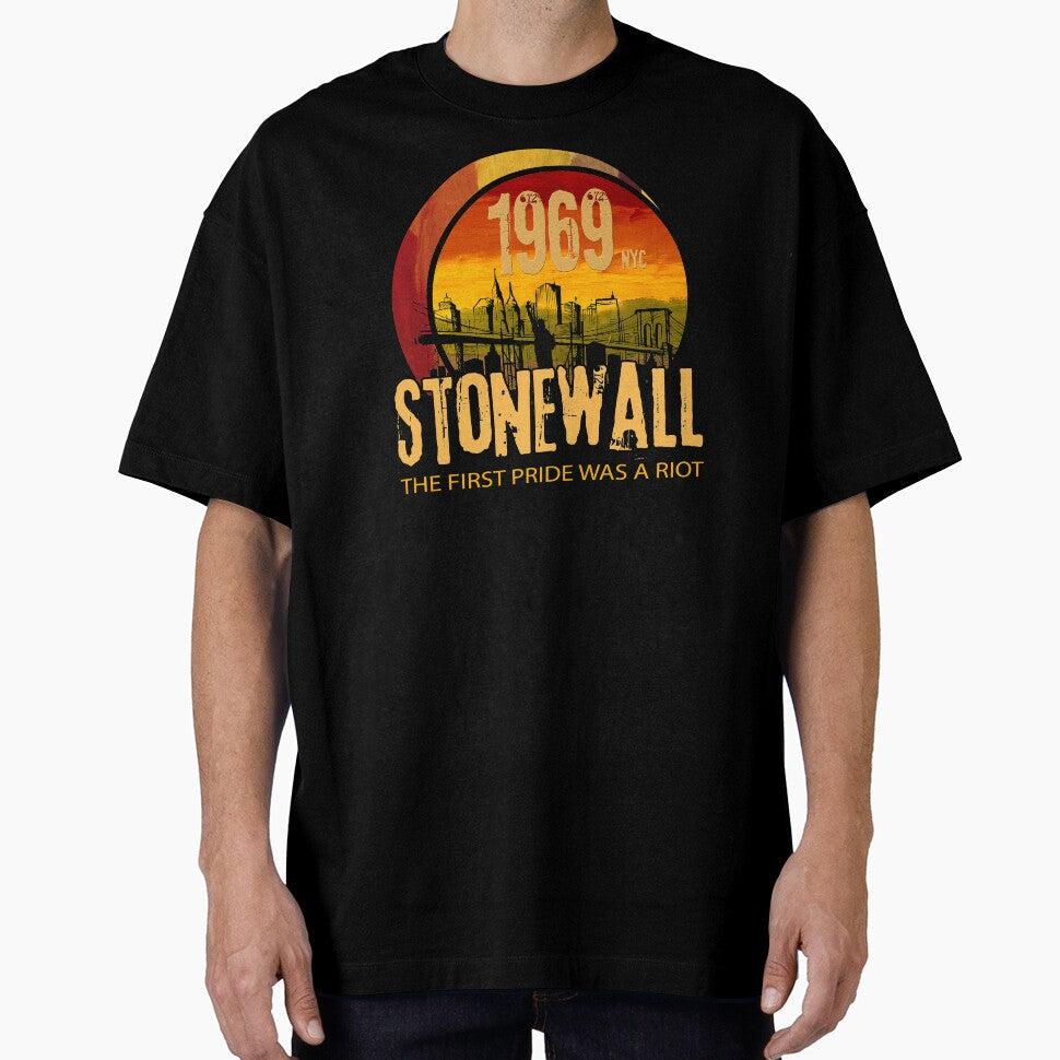 Stonewall 1969 The First Pride Was A Riot New York - Adult & Kids T-Shirts, Sweatshirts & Hoodies apparel design preview 1