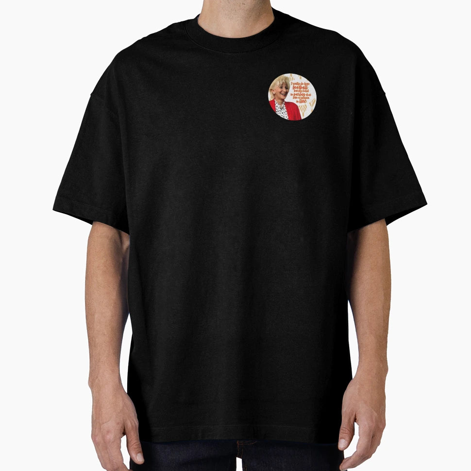 Steel Magnolias Clairee Football T-Shirt - Streetwear Style for Adults - T-Shirt, Sweatshirt, Hoodie