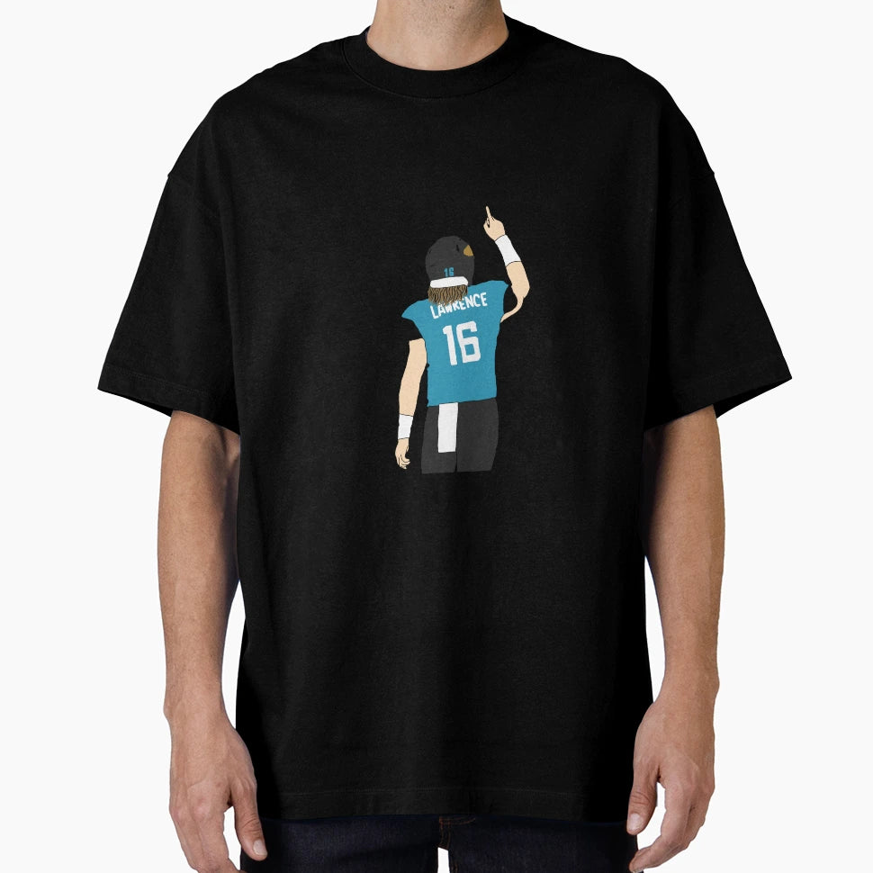 Jacksonville Jaguars Trevor Lawrence T-Shirt - Custom Art Print Unisex - T-Shirt, Sweatshirt, Hoodie
