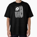 Football Dad American Flag T-Shirt - Fun Novelty Design Men Women - T-Shirt, Sweatshirt, Hoodie