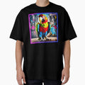 Graffiti style parrot by Drone- - Adult & Kids T-Shirts, Sweatshirts & Hoodies apparel design preview 1