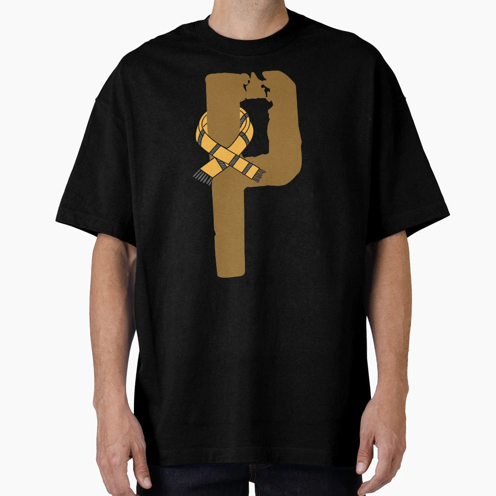 P Letter Magic School Team Badger T-Shirt - Trendy Graphic for Adults - T-Shirt, Sweatshirt, Hoodie