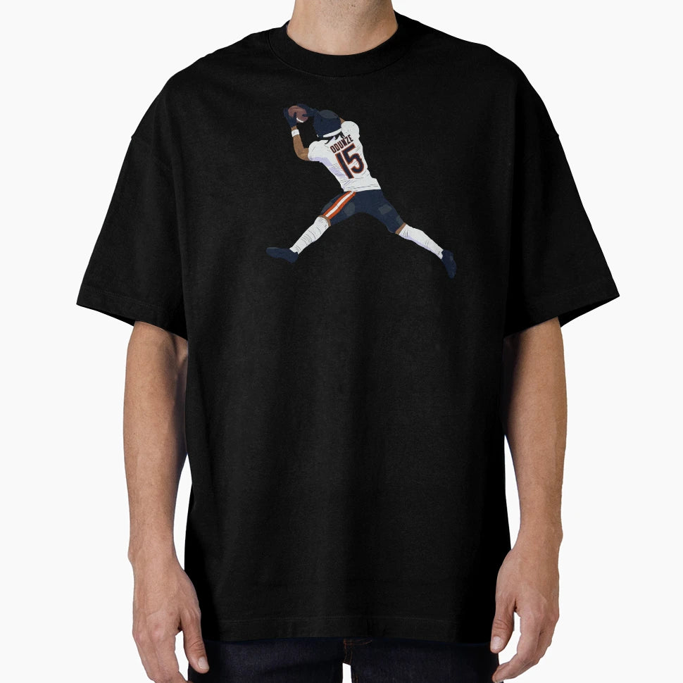 Rome Odunze Celebrating Chicago T-Shirt - Novelty Apparel Unisex - T-Shirt, Sweatshirt, Hoodie