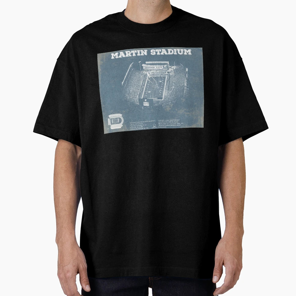 Martin Stadium T-Shirt - Aesthetic Graphic Men Women - T-Shirt, Sweatshirt, Hoodie