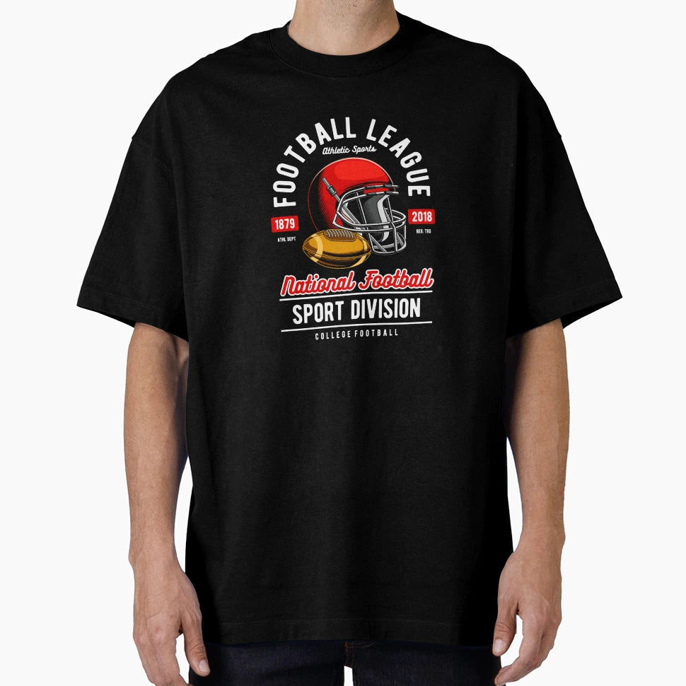 Football Sport Division T-Shirt - Custom Art Print Unisex - T-Shirt, Sweatshirt, Hoodie
