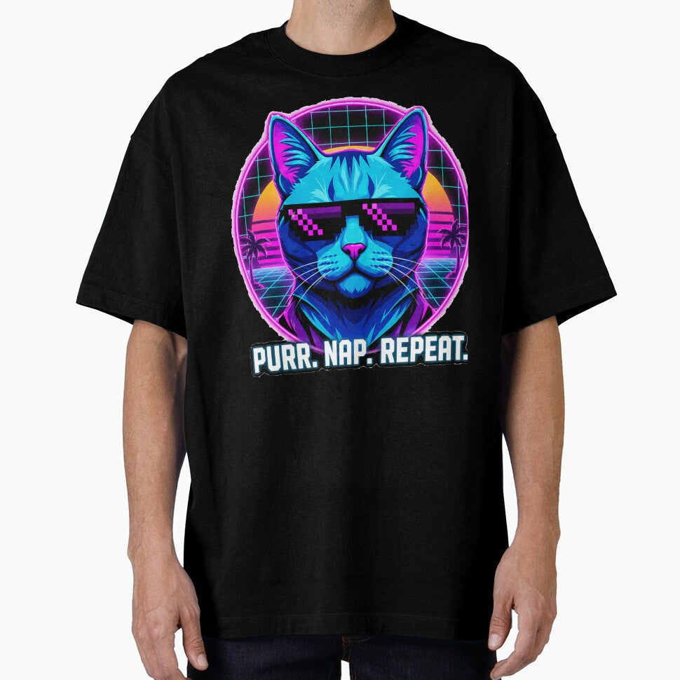 Cool Cat Shades by Purrfect Harmony Gifts - Adult & Kids T-Shirts, Sweatshirts & Hoodies apparel design preview 1