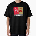 Super Bowl Liv Final Score T-Shirt - Unique Graphic Men Women - T-Shirt, Sweatshirt, Hoodie