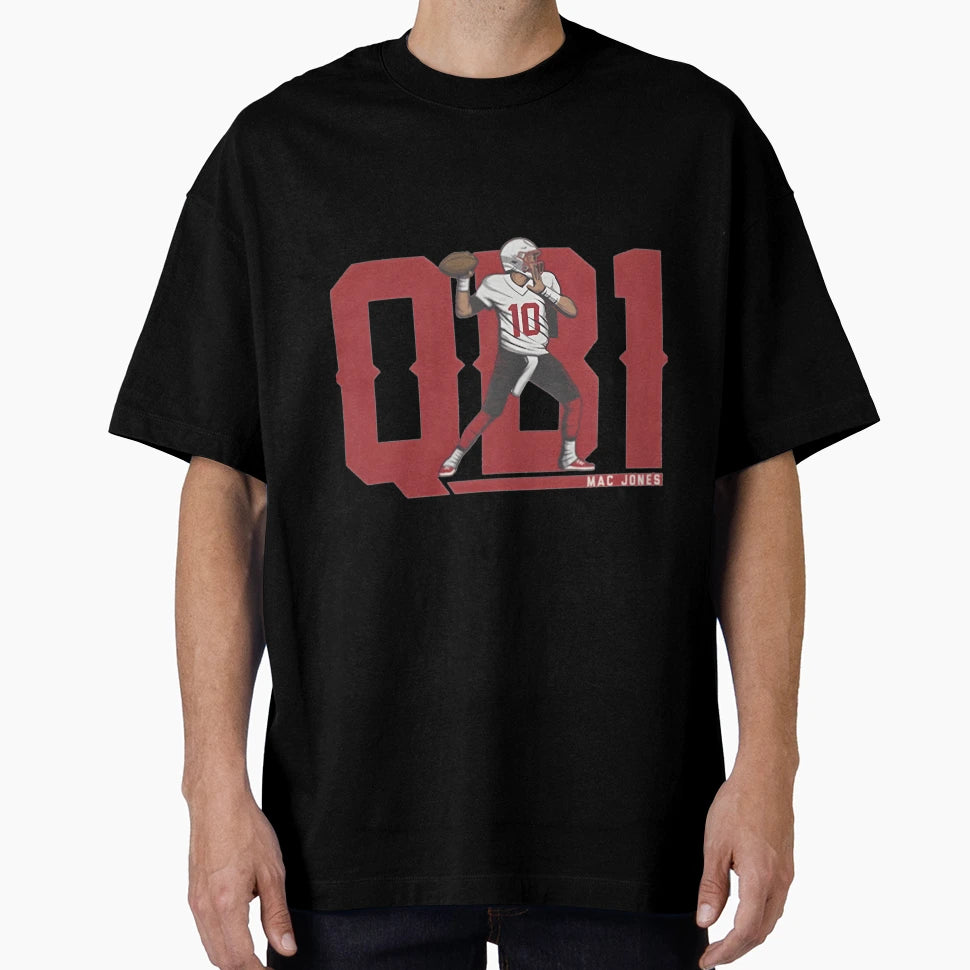 Mac Jones Qb1 Essentiel T-Shirt - Graphic Print for Adults - T-Shirt, Sweatshirt, Hoodie