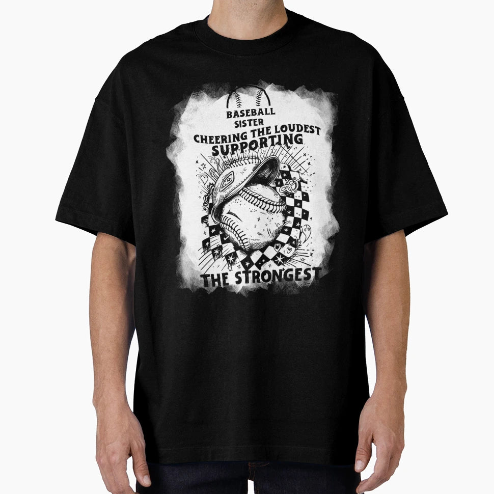 Baseball Sister T-Shirt - Casual Everyday Wear Unisex - T-Shirt, Sweatshirt, Hoodie