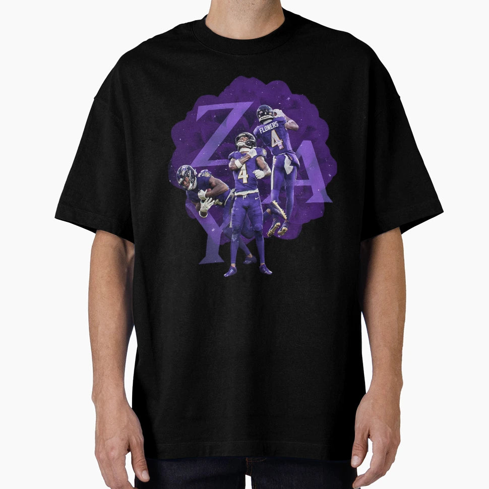 Zay Flowers T-Shirt - Fun Novelty Design Unisex - T-Shirt, Sweatshirt, Hoodie