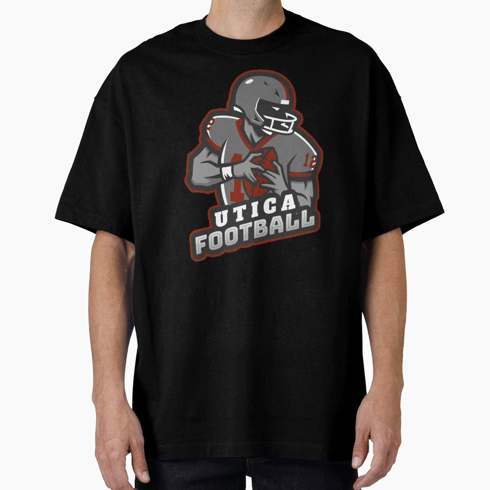 Utica Football T-Shirt - Casual Everyday Wear Men Women - T-Shirt, Sweatshirt, Hoodie