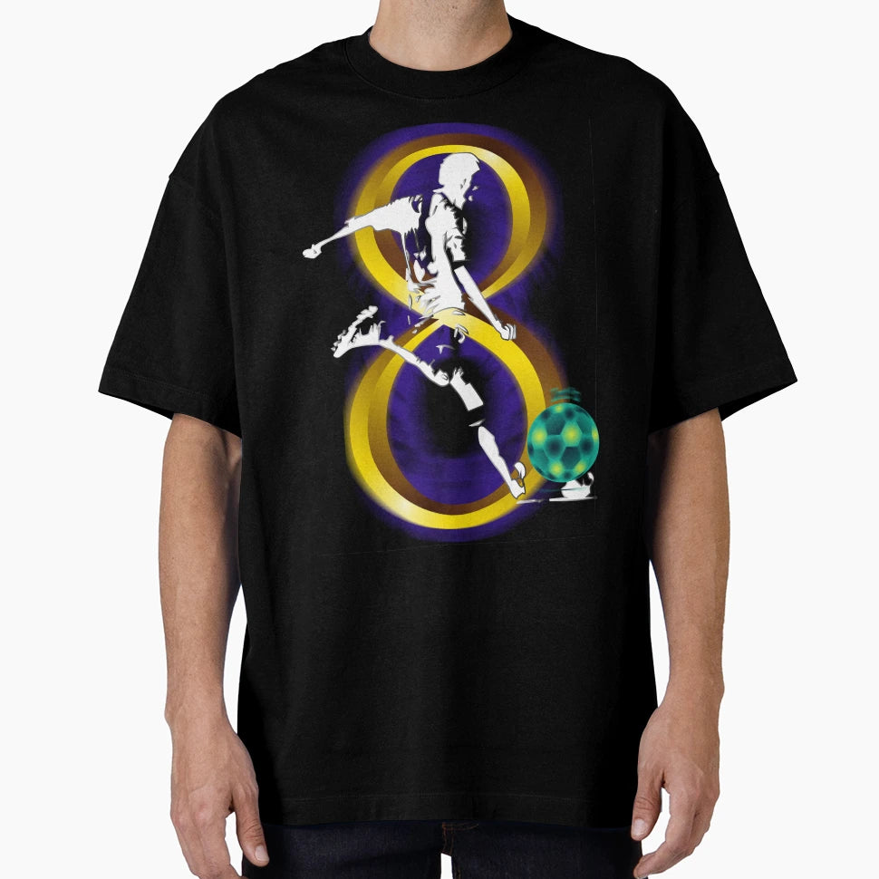 Soccer Player And Players Lucky Number T-Shirt - Trendy Graphic Unisex - T-Shirt, Sweatshirt, Hoodie