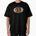 Happy Face American Football T-Shirt - Fun Novelty Design Men Women - T-Shirt, Sweatshirt, Hoodie