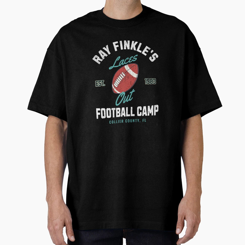 Ray Finkles Laces Out Football Camp T-Shirt - Novelty Apparel for Adults - T-Shirt, Sweatshirt, Hoodie
