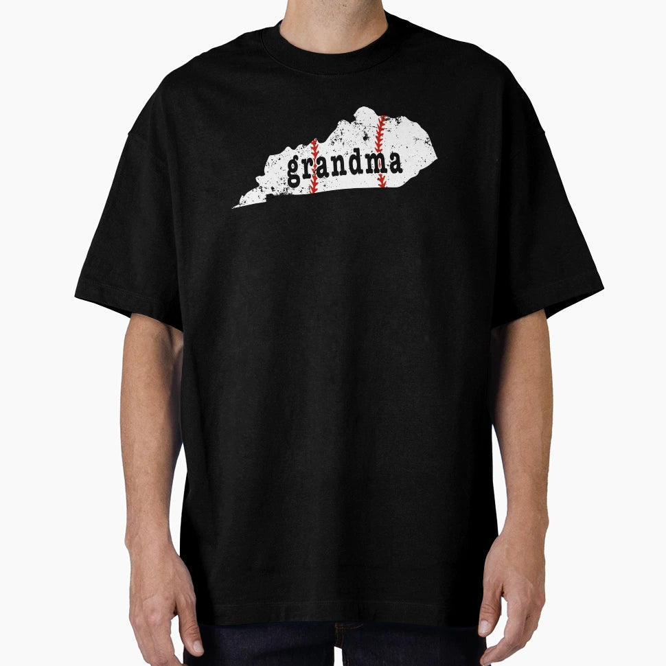 Baseball Grandma Kentucky Softball T-Shirt - Custom Art Print for Adults - T-Shirt, Sweatshirt, Hoodie